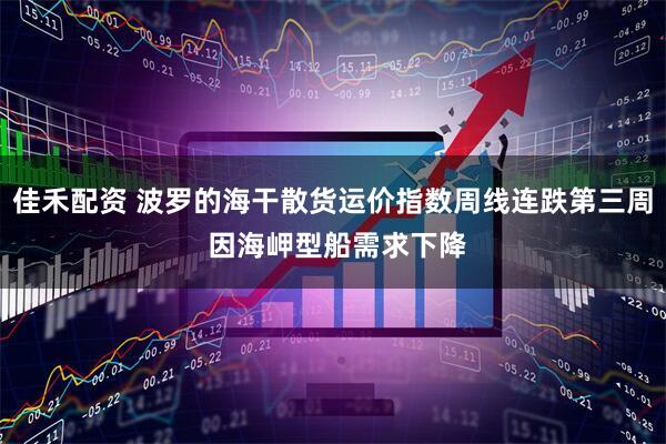 佳禾配资 波罗的海干散货运价指数周线连跌第三周 因海岬型船需求下降